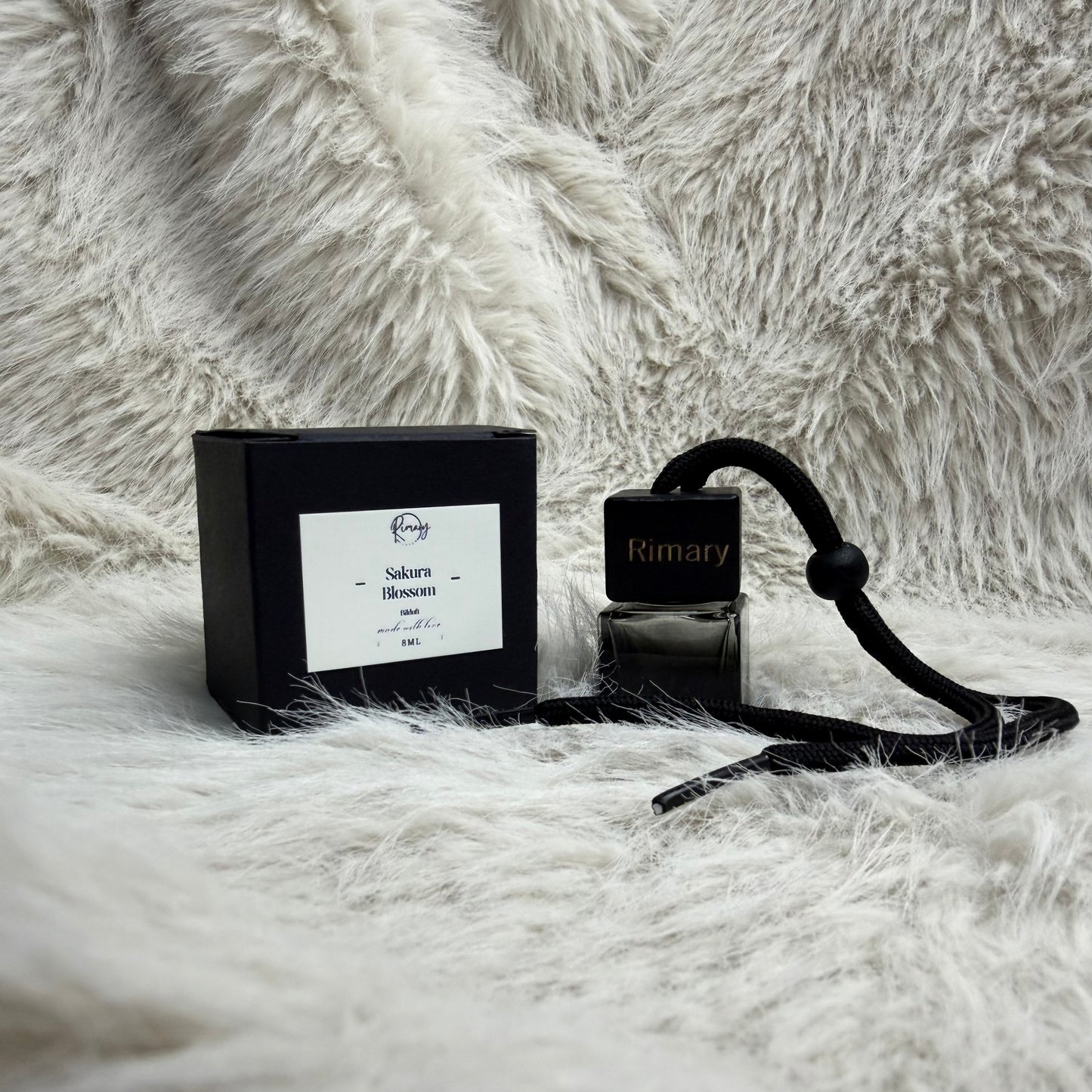 Hengende bilduft i glassflaske - Sakura Blossom